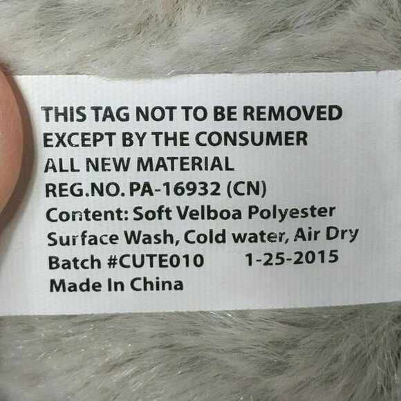 Girl Scouts Gray Elephant Plush Stuffed Animal - Picture 7 of 7